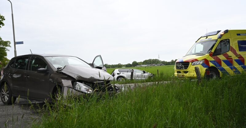 Ongeval Vlierdijk met de Lage Eggeweg in Wierden