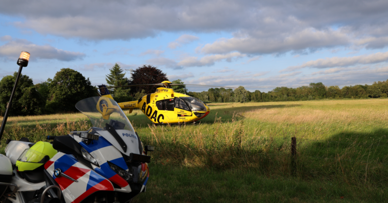 Traumahelikopter ingezet na ernstig barbecue-ongeval in Wierden