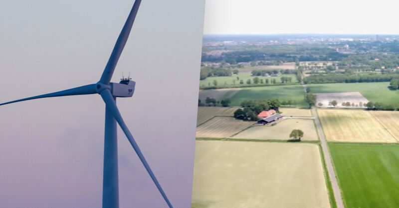 Windturbines tussen Enschede en Buurse van tafel, wel steun voor groot zonneveld