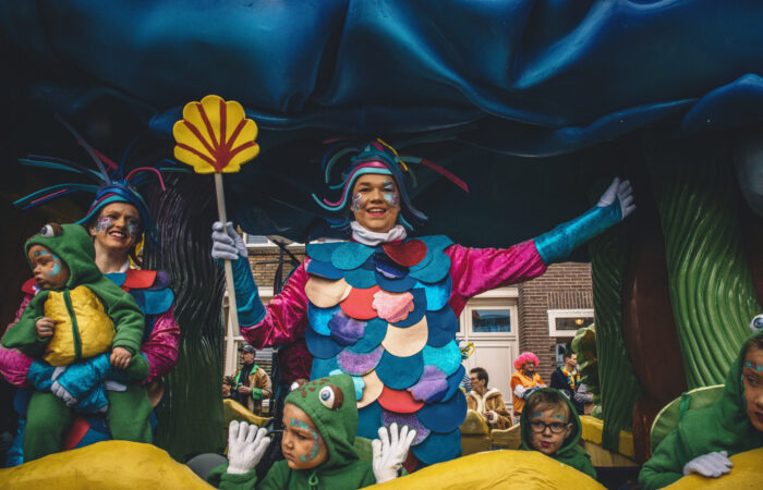 Kindercarnaval bij de Daaltrappers in Enschede