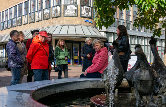 Vrouwenwandeling door binnenstad Enschede