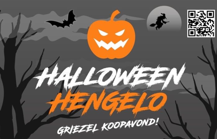 Halloween in binnenstad Hengelo