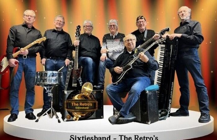 Optreden sixtiesband De Retro’s in Hengelo