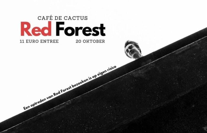 Red Forest speelt bij muziekcafé De Cactus