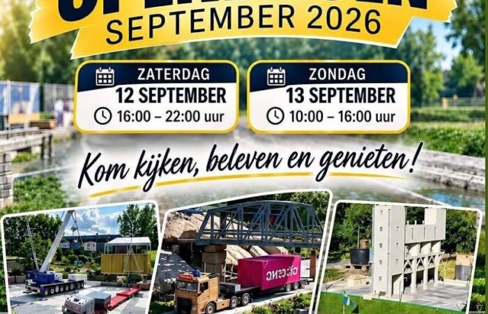 Open dagen bij modelbouwvereniging de Nijverheid in Hengelo