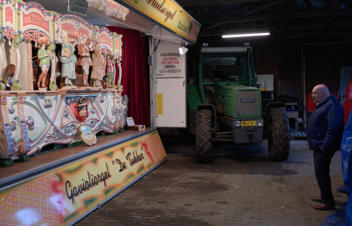 Afscheid van Stadsorgel De Tukker op de Oude Markt in Enschede