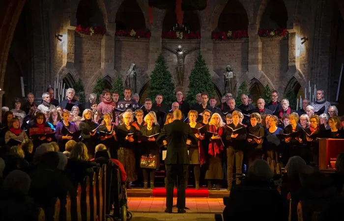 Vierkoren kerstconcert in Jacobuskerk