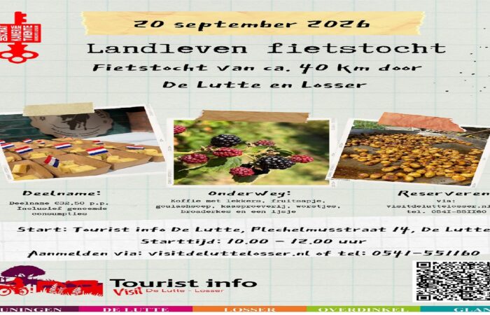 Landleven fietstocht 20 september