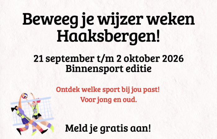 Beweeg je Wijzer Weken Haaksbergen