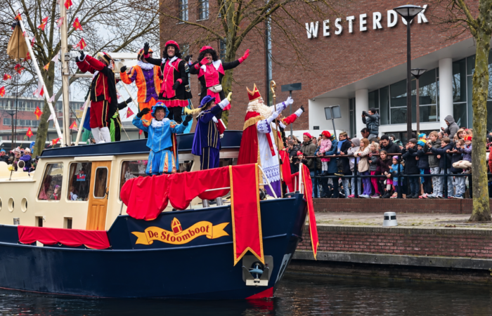Sinterklaasintocht bij de Jachthaven
