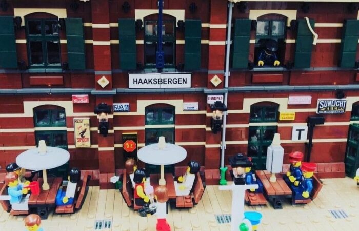 Bouwen met LEGO bij Museum Buurtspoorweg