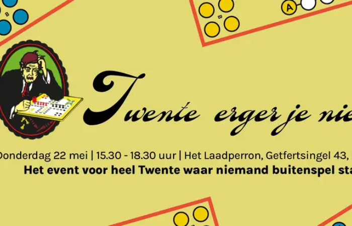 Twente Erger Je Niet: het bekende bordspel in XXL-variant