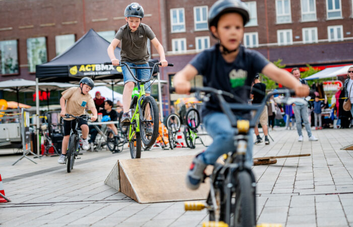 Interactieve BMX show