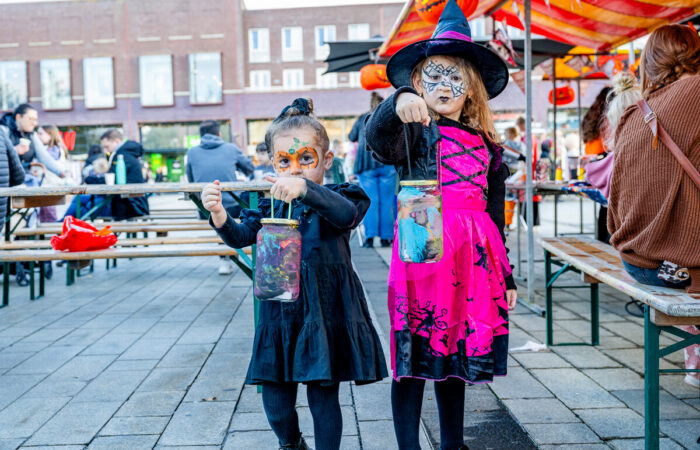 Halloween op het Van Heekplein