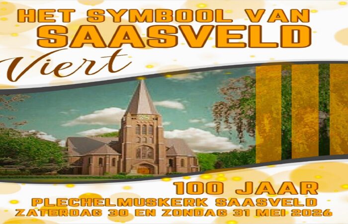 Heel Saasveld betrokken bij eeuwfeest Plechelmuskerk