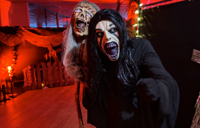 Halloween in de binnenstad van Almelo