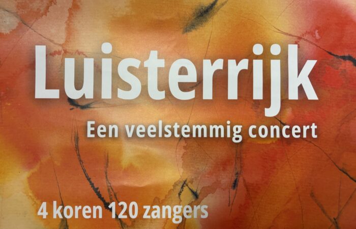 Vier koren laten hun stem horen in de Hengelose Stadhuishal