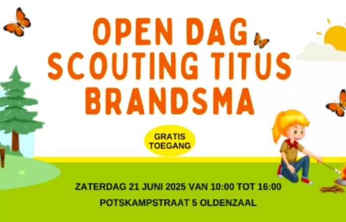 Open Dag Scouting Titus Brandsma Oldenzaal