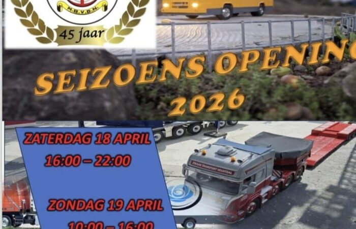 Seizoensopening Modelbouwvereniging De Nijverheid
