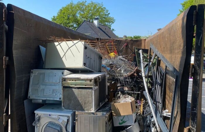 oud ijzer inzamelingsactie Wierden