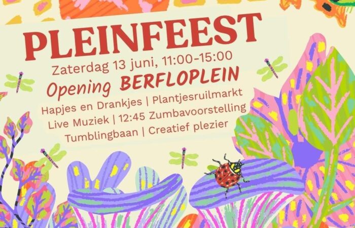 Berflo Es viert feest met Pleinfeest