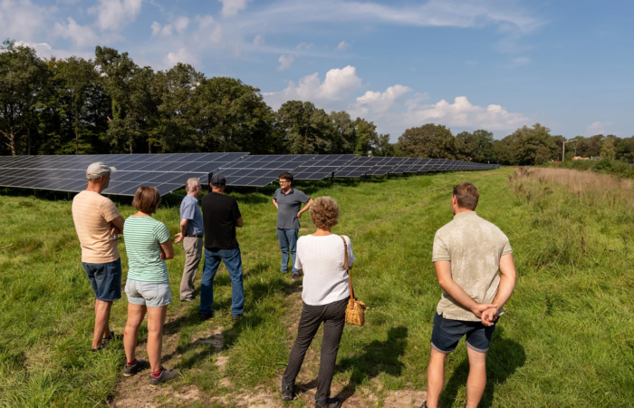 Open energiedag zonnepark Elsmoat