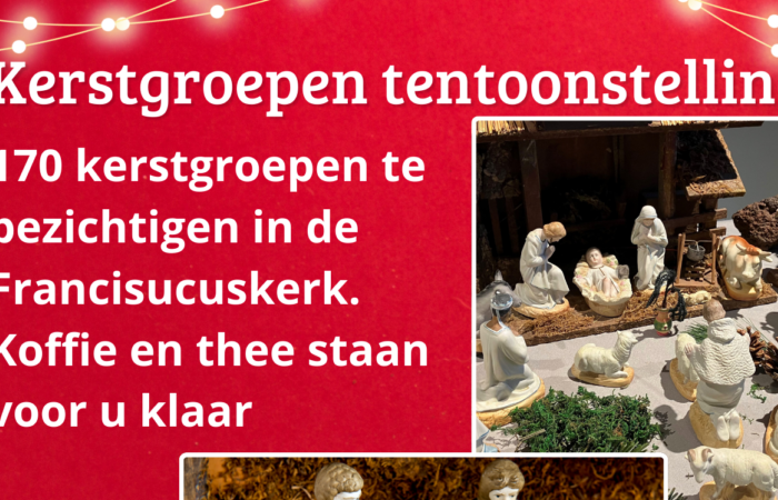 Kerststallententoonstelling in de Franciscuskerk