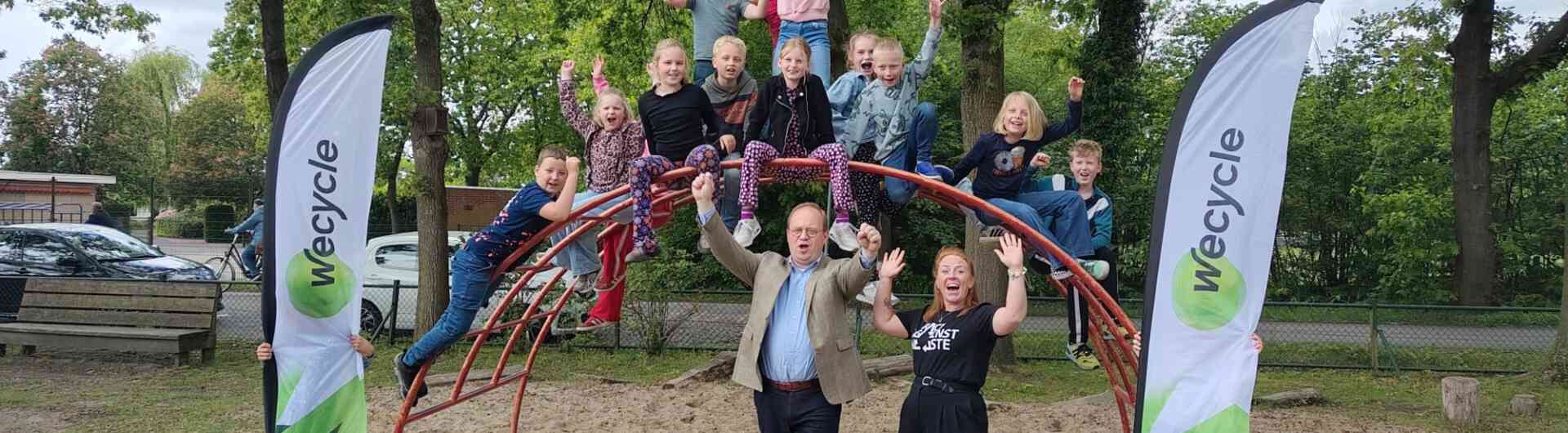 Baisschool Honesch Haaksbergen doet mee aan E waste race