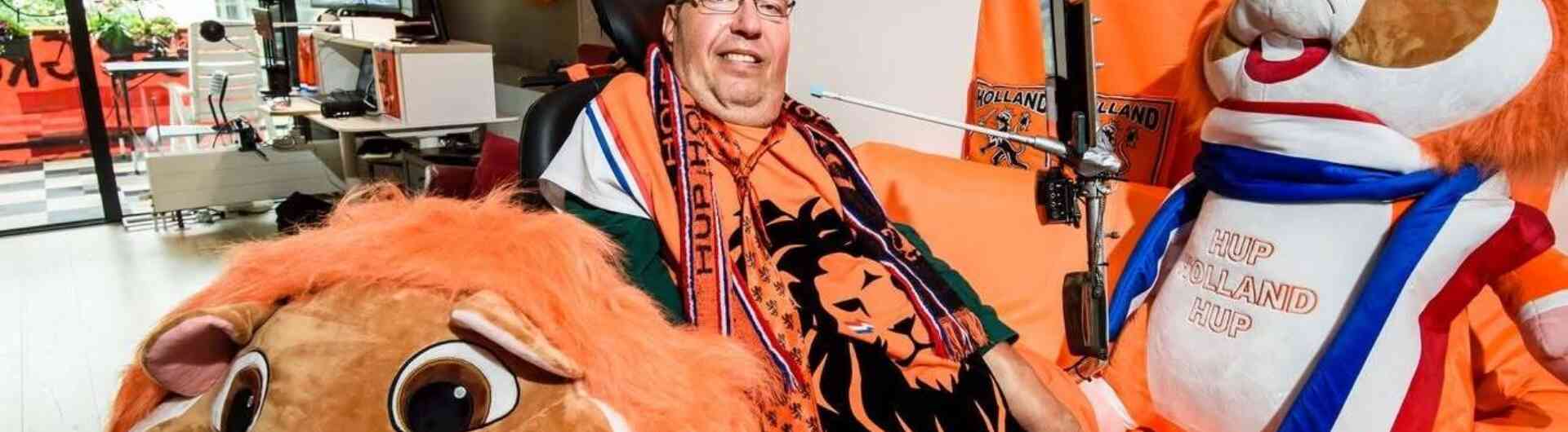 De Oranjefan Rob Hansen