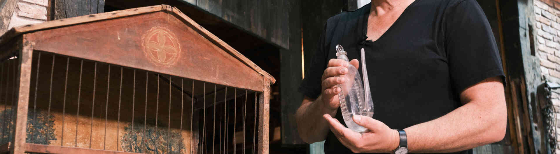 Edwin Plokker - MuseumFabriek - duif - kooi - donderglas