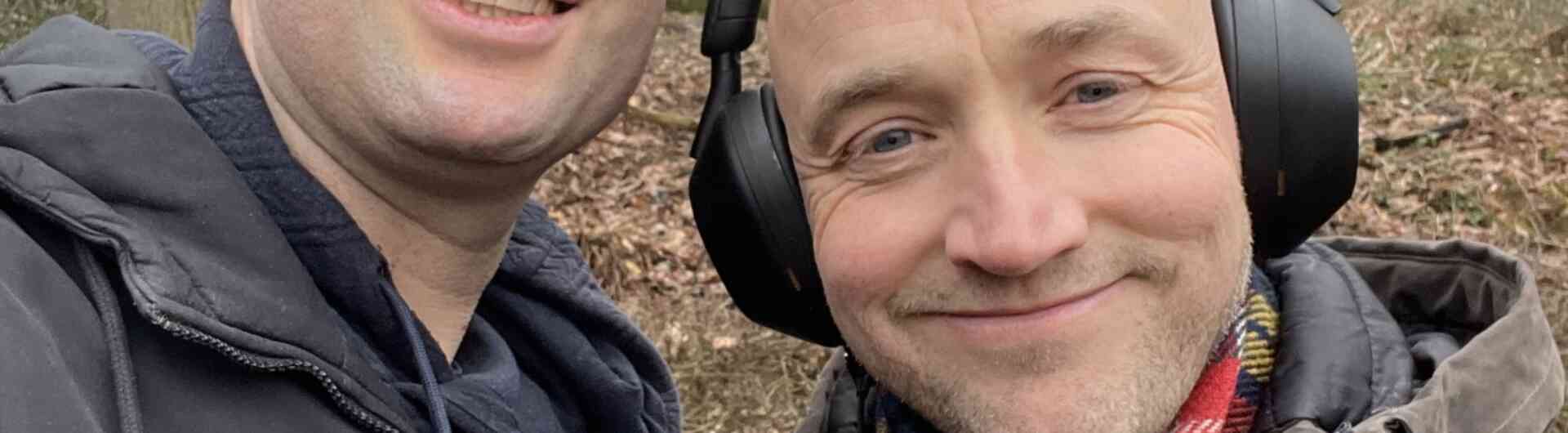 Remco Tomesen l en Gerrit Jan Klein Jan r op de Tankenberg 1