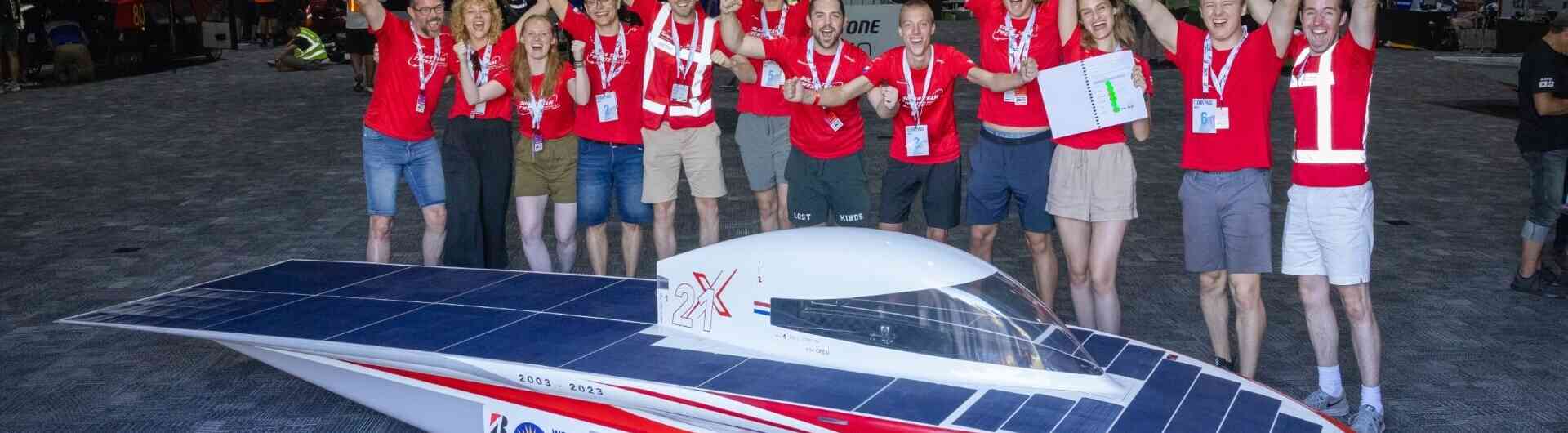Solar Team Twente overwint scrutionering Solar Team Twente