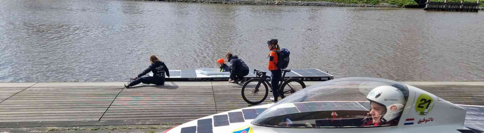 Solar Team Twente vs Solar Boat