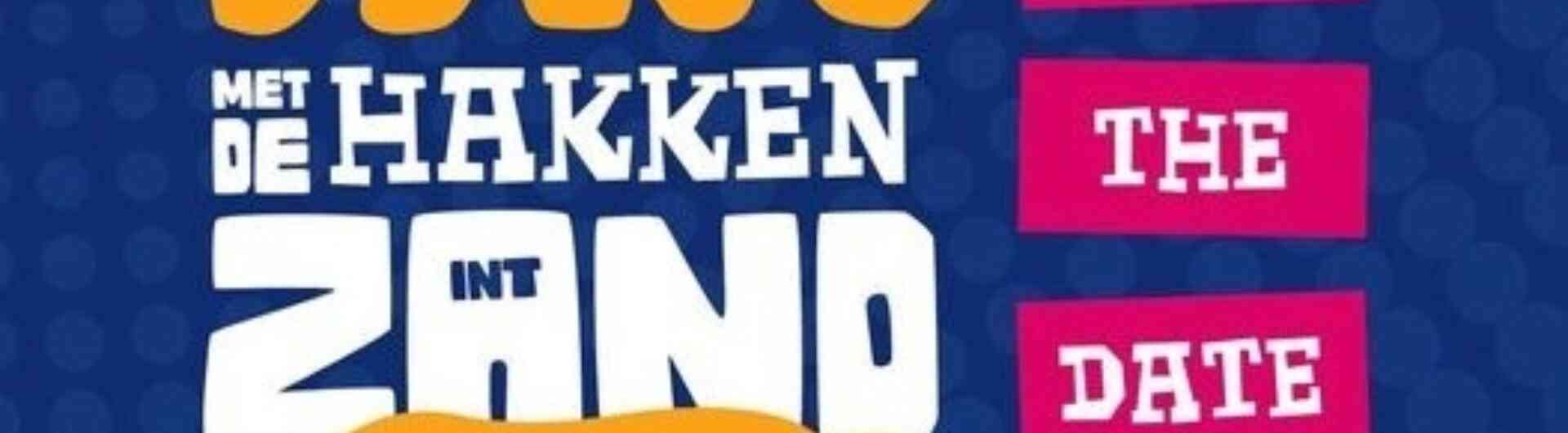 Hakken in het zand