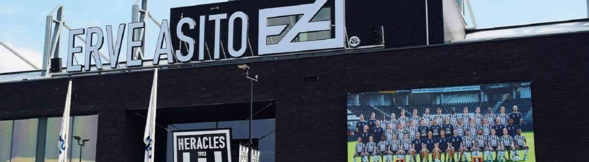 Hoofdingang erve asito stadion heracles almelo