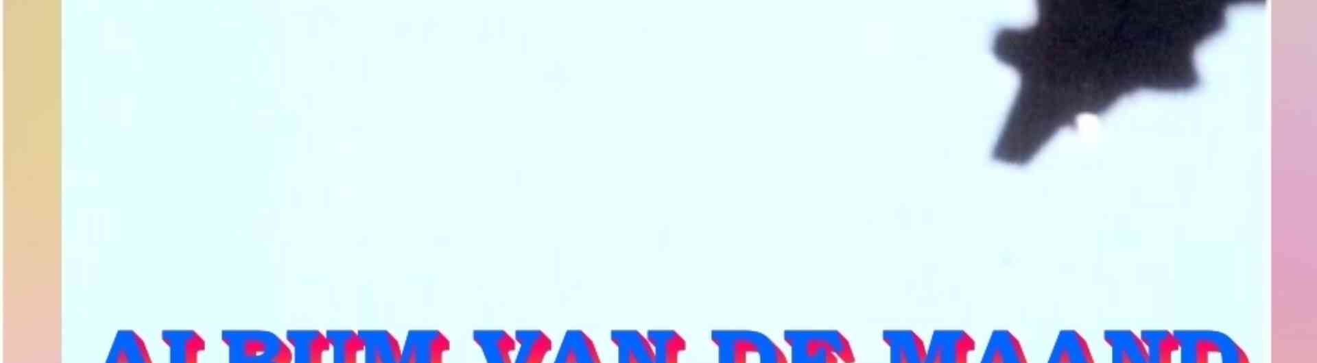 Maand plaat foto hoes