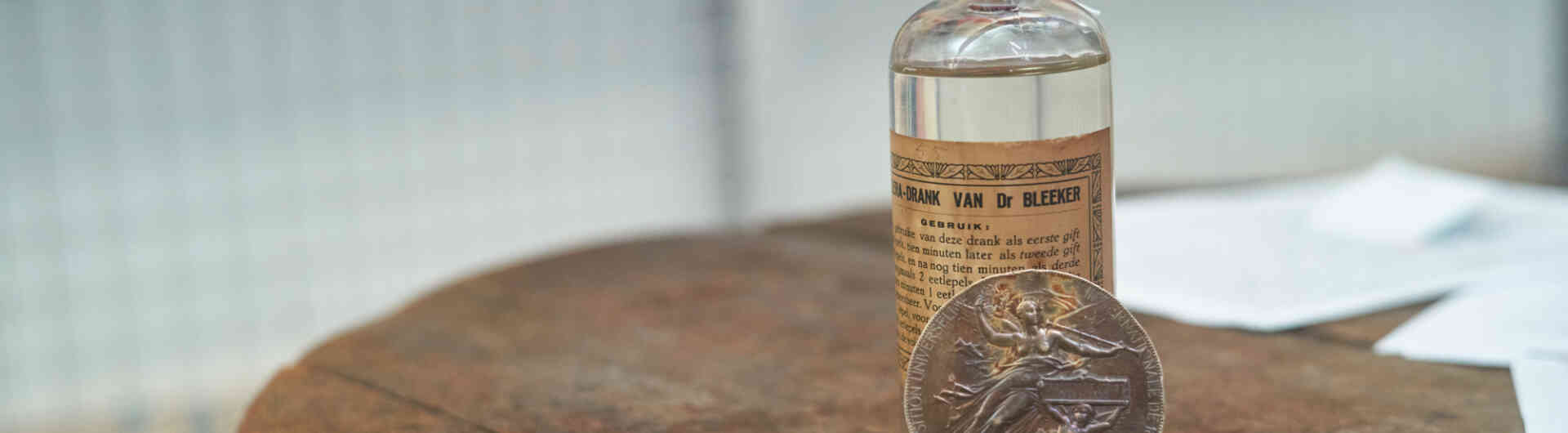 medaille - fles - Wereldtentoonstelling