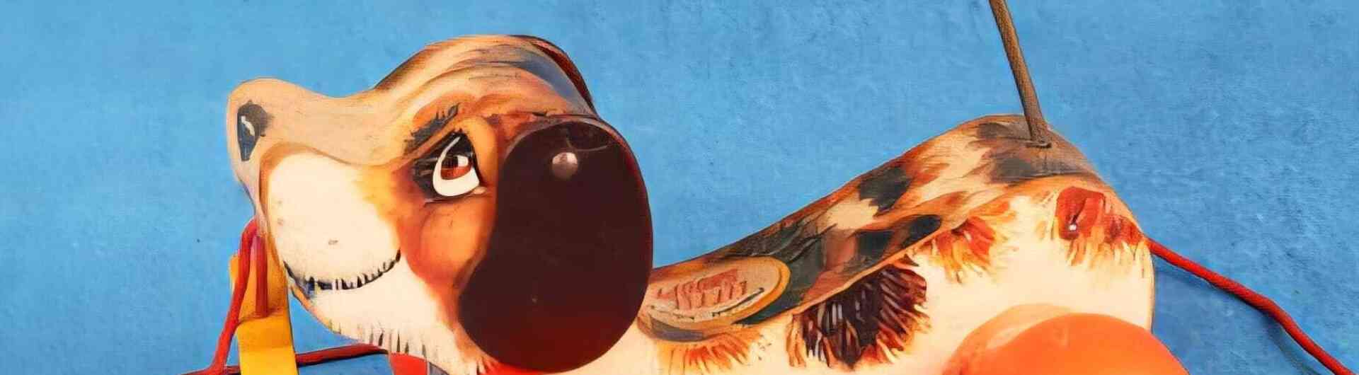 Speelgoed loophondje