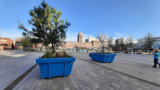 20230925 Blauwe Containers Van Heekplein pocketparkje Wilco Louwes