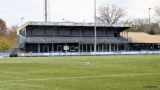 De lutte sportpark stock akker tribune