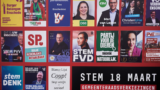 Verkiezingsposter - verkiezingen