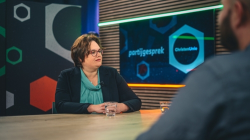 20220309 ITV80 Hadassa Meijer lijsttrekker Christen Unie Enschede
