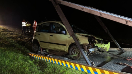 Achtervolging op A1 eindigt in crash bij De Lutte