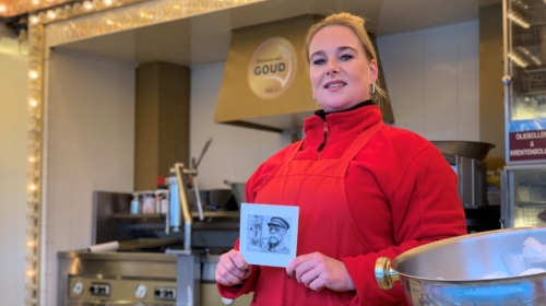 20231207 Oliebollenkraam Jacqueline Brunselaar Enschede RTV Oost