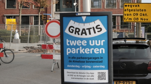 20241014 foto bord gratis parkeren gratis almelo in hengelo foto arjen waanders