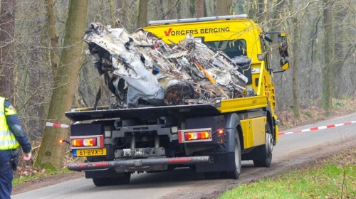 20250402 Auto ongeval Oude Buurserdijk Haaksbergen