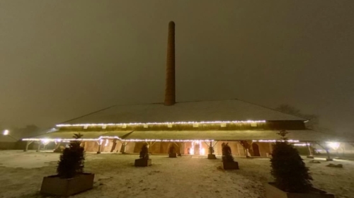 Steenfabriek De Werklust in het licht