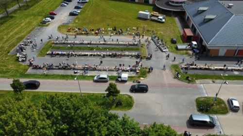 Rommelmarkt 2023 dronebeeld