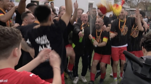 FC Aramea kampioen 2026 still video RTV Oost