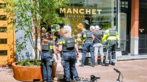 politie - binnenstad - scherfvest